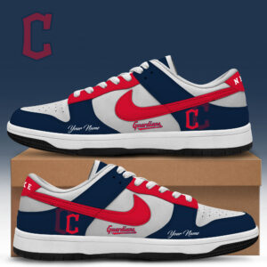 Cleveland Guardians x Personalized Dunk Low Shoes Special Edition