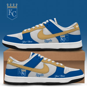 Kansas City Royals x Personalized Dunk Low Shoes Special Edition