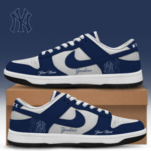 New York Yankees x Personalized Dunk Low Shoes Special Edition
