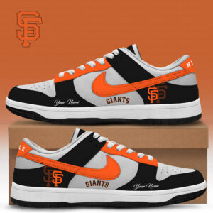 San Francisco Giants x Personalized Dunk Low Shoes Special Edition