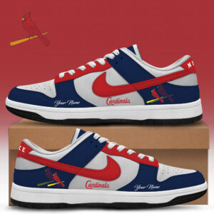 St. Louis Cardinals x Personalized Dunk Low Shoes Special Edition