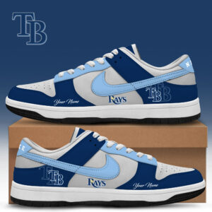 Tampa Bay Rays x Personalized Dunk Low Shoes Special Edition
