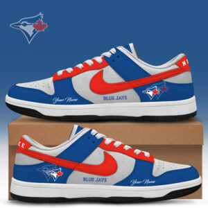 Toronto Blue Jays x Personalized Dunk Low Shoes Special Edition