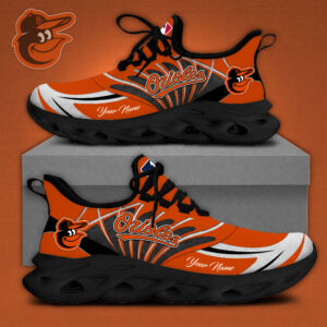 Baltimore Orioles x Personalized Max Soul Sneakers Sport Shoes Ver 2 Special Edition