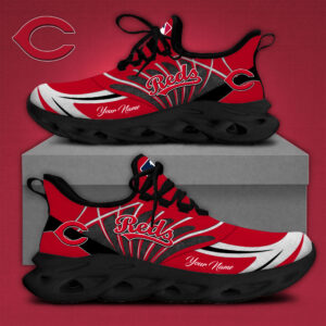 Cincinnati Reds x Personalized Max Soul Sneakers Sport Shoes Ver 2 Special Edition
