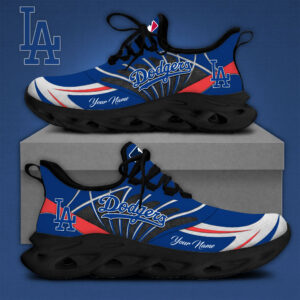 Los Angeles Dodgers x Personalized Max Soul Sneakers Sport Shoes Ver 2 Special Edition
