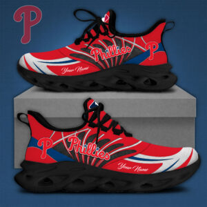 Philadelphia Phillies x Personalized Max Soul Sneakers Sport Shoes Ver 2 Special Edition