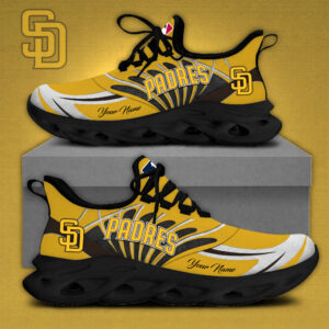 San Diego Padres x Personalized Max Soul Sneakers Sport Shoes Ver 2 Special Edition