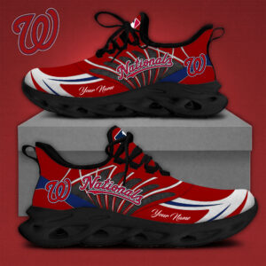 Washington Nationals x Personalized Max Soul Sneakers Sport Shoes Ver 2 Special Edition