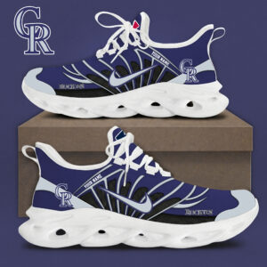 Colorado Rockies x Personalized Max Soul Sneakers Sport Shoes Special Edition