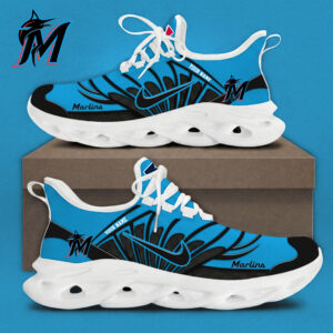 Miami Marlins x Personalized Max Soul Sneakers Sport Shoes Special Edition