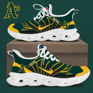 Oakland Athletics x Personalized Max Soul Sneakers Sport Shoes Special Edition