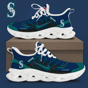 Seattle Mariners x Personalized Max Soul Sneakers Sport Shoes Special Edition