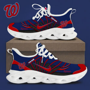Washington Nationals x Personalized Max Soul Sneakers Sport Shoes Special Edition