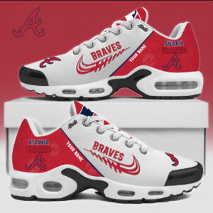 Atlanta Braves x Air Max Plus Sneakers Sport Shoes Ver 2 Special Edition