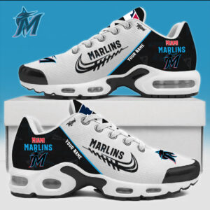 Miami Marlins x Air Max Plus Sneakers Sport Shoes Ver 2 Special Edition
