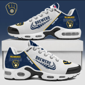 Milwaukee Brewers x Air Max Plus Sneakers Sport Shoes Ver 2 Special Edition