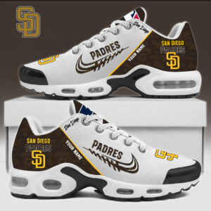 San Diego Padres x Air Max Plus Sneakers Sport Shoes Ver 2 Special Edition