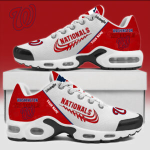 Washington Nationals x Air Max Plus Sneakers Sport Shoes Ver 2 Special Edition