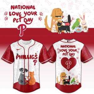 Philadelphia Phillies x National Love Your Pet Day Special Edition Jersey