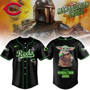 Cincinnati Reds x Star Wars The Mandalorian & Grogu Special Edition Jersey