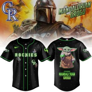 Colorado Rockies x Star Wars The Mandalorian & Grogu Special Edition Jersey
