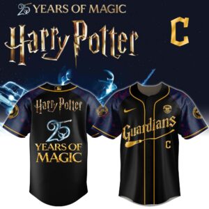 Cleveland Guardians x Harry Potter 25 Years of Magic Special Edition Jersey
