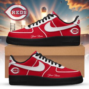 Cincinnati Reds x Personalized Dunk Low Shoes Ver 2 Special Edition
