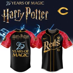 Cincinnati Reds x Harry Potter 25 Years of Magic Special Edition Jersey