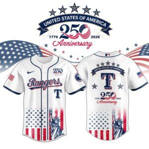 Texas Rangers x USA 250th Anniversary Special Edition Jersey