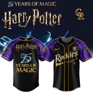 Colorado Rockies x Harry Potter 25 Years of Magic Special Edition Jersey