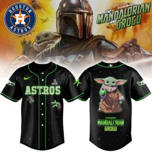 Houston Astros x Star Wars The Mandalorian & Grogu Special Edition Jersey