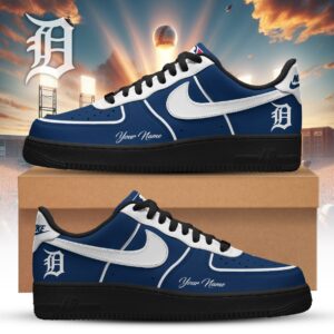 Detroit Tigers x Personalized Dunk Low Shoes Ver 2 Special Edition