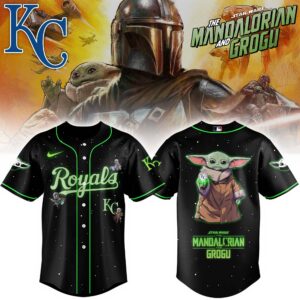Kansas City Royals x Star Wars The Mandalorian & Grogu Special Edition Jersey