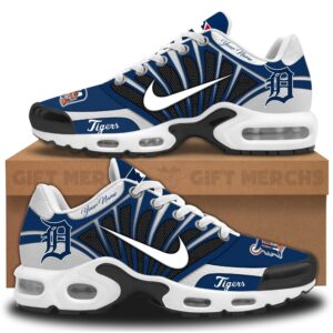 Detroit Tigers x Air Max Plus Sneakers Sport Shoes Ver 4 Special Edition