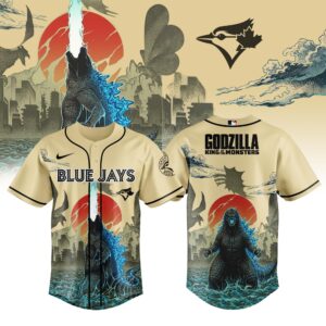 Toronto Blue Jays x Godzilla The King Of Monsters Special Edition Jersey