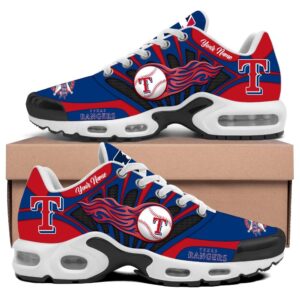 Texas Rangers x Air Max Plus Sneakers Sport Shoes Ver 3 Special Edition
