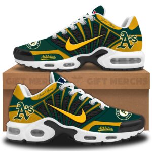 Oakland Athletics x Air Max Plus Sneakers Sport Shoes Ver 4 Special Edition
