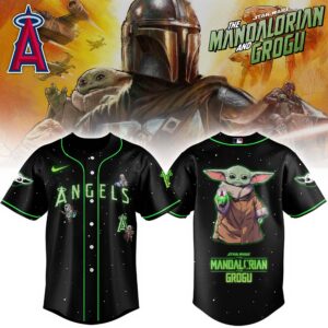 Los Angeles Angels x Star Wars The Mandalorian & Grogu Special Edition Jersey