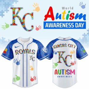 Kansas City Royals x Autism Awareness Ver 2 Special Edition Jersey