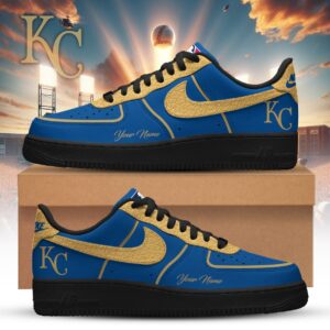 Kansas City Royals x Personalized Dunk Low Shoes Ver 2 Special Edition