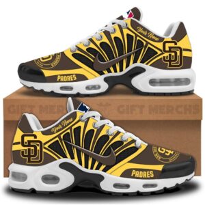 San Diego Padres x Air Max Plus Sneakers Sport Shoes Ver 4 Special Edition