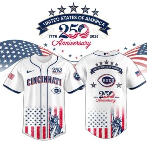Cincinnati Reds x USA 250th Anniversary Special Edition Jersey