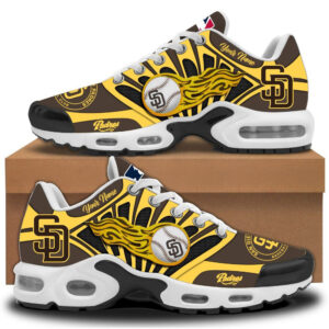 San Diego Padres x Air Max Plus Sneakers Sport Shoes Ver 3 Special Edition