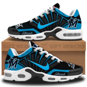 Miami Marlins x Air Max Plus Sneakers Sport Shoes Ver 4 Special Edition