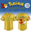 Chicago Cubs x Pokémon 30th Anniversary Special Edition Jersey