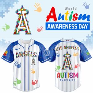 Los Angeles Angels x Autism Awareness Ver 2 Special Edition Jersey