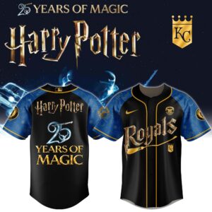 Kansas City Royals x Harry Potter 25 Years of Magic Special Edition Jersey