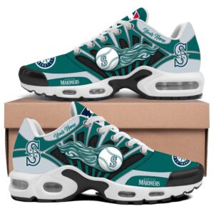 Seattle Mariners x Air Max Plus Sneakers Sport Shoes Ver 3 Special Edition