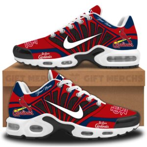 St. Louis Cardinals x Air Max Plus Sneakers Sport Shoes Ver 4 Special Edition